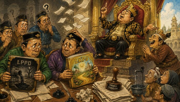 Hikayat Raja Nan Buta dan Para Patih yang Bingung Membaca Angin