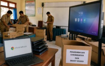 Di Balik Penarikan Ratusan Chromebook dan Smart Board dari Sekolah, Ini Penjelasan PPK Dinas Pendidikan Buton